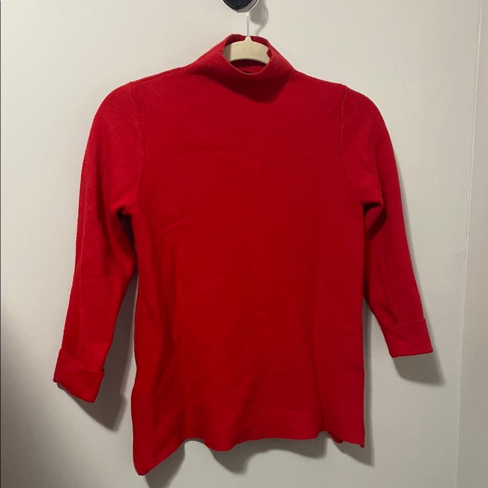 Tahari Vibrant Red Sweater
